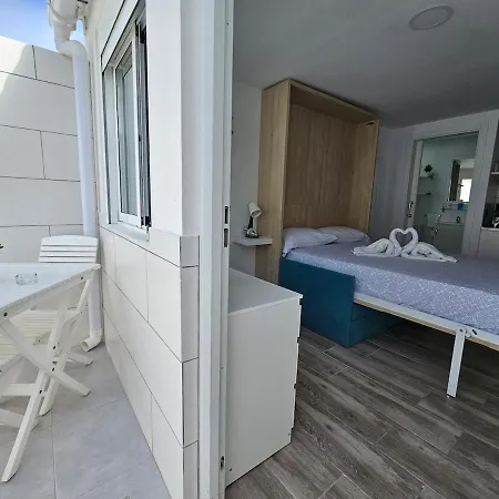 公寓 El Caramelito 2 Estudio Con Cama Abatible *